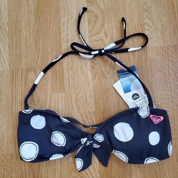 Roxy Juniors Knotted Bandeau Top - Picture 4 of 12